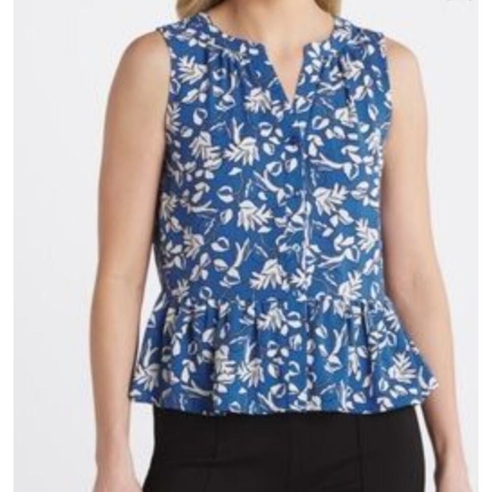 Fortune + Ivy Kira floral button down Size M